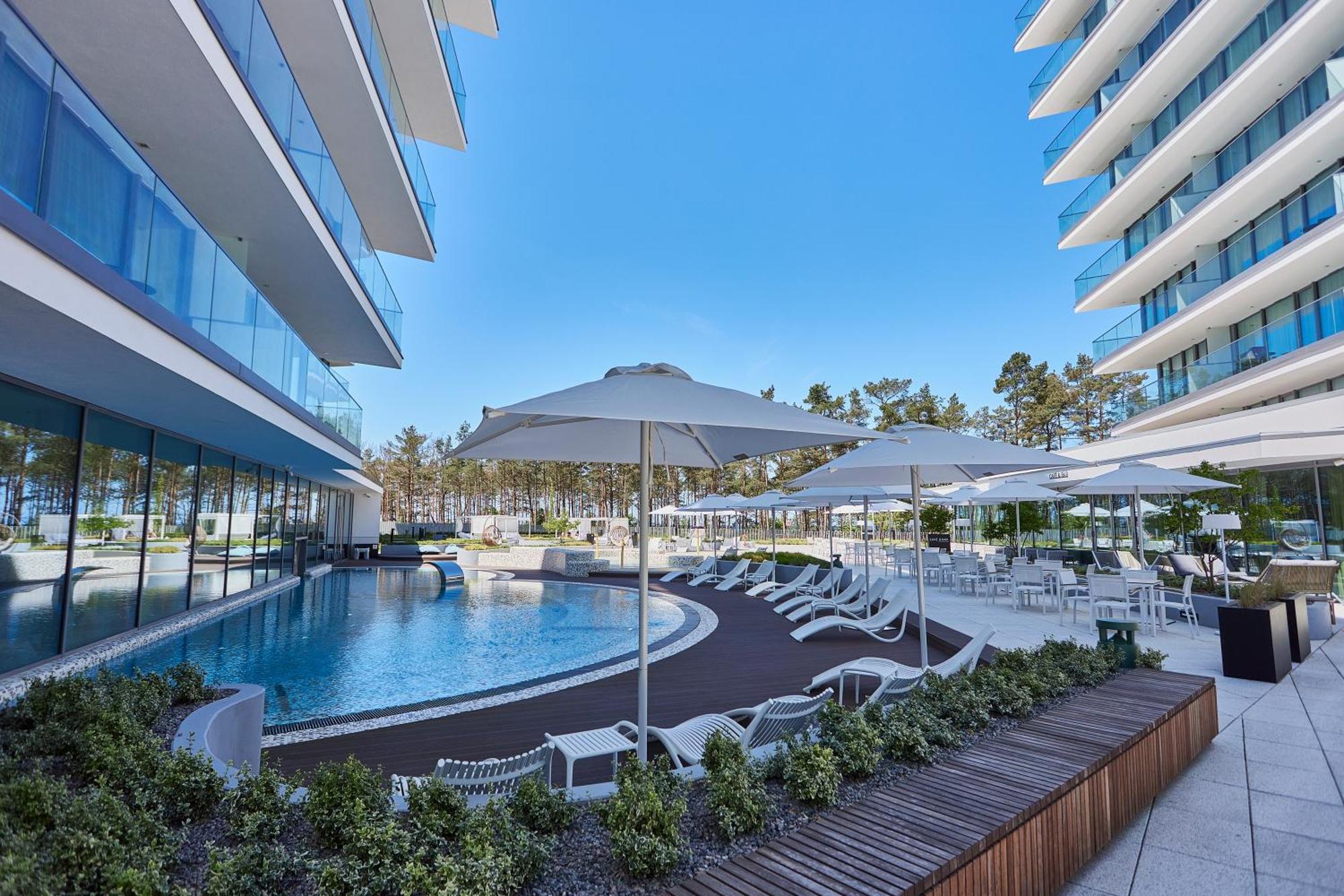 Wave Prestige Sea View - Spa&Pools Miedzyzdroje Exteriör bild