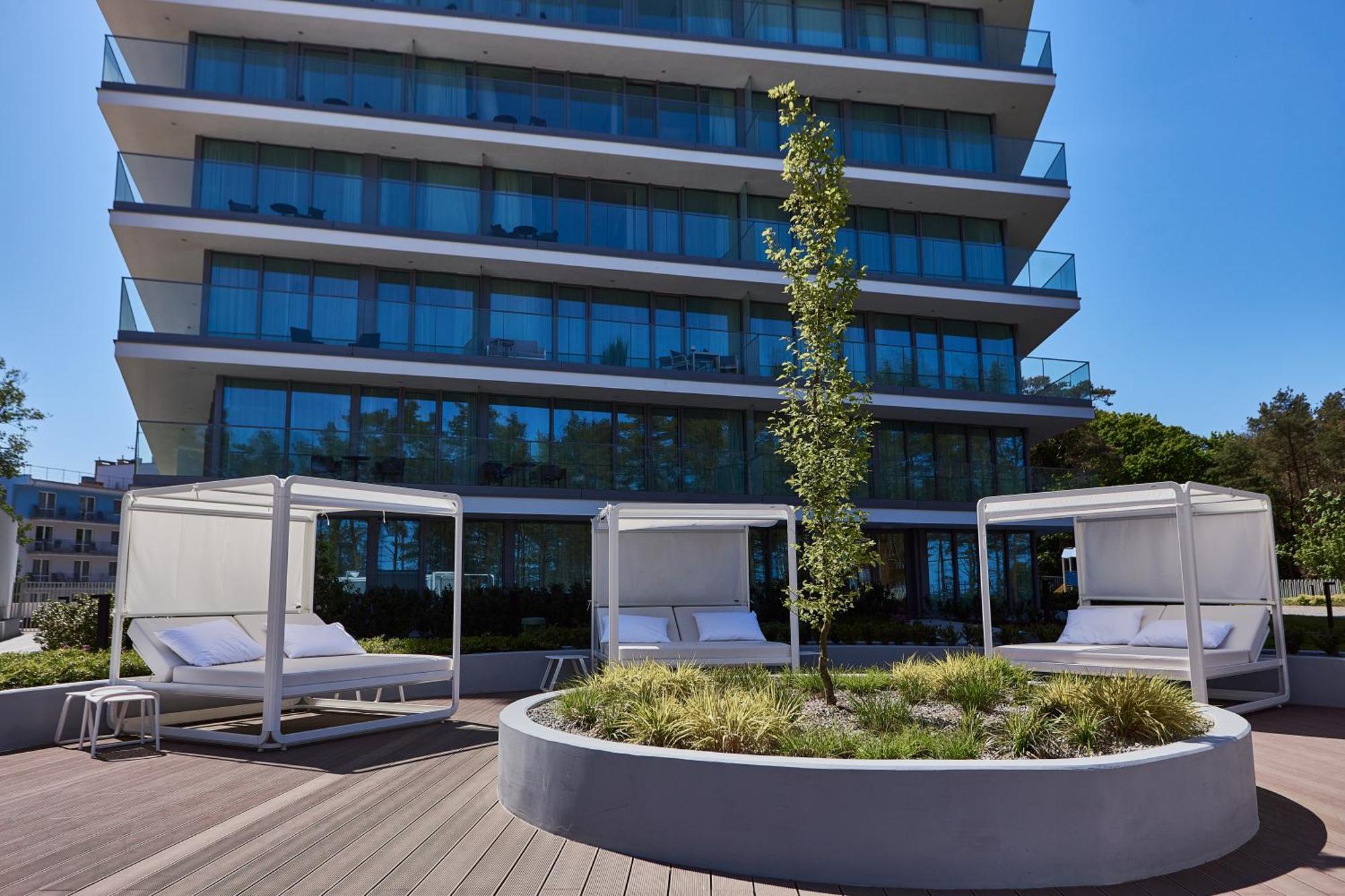 Wave Prestige Sea View - Spa&Pools Miedzyzdroje Exteriör bild